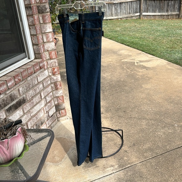 NOS Levi’s 1977 Deadstock Blue Denim Jeans 26503 sz 7 USA Made Old Stock - Picture 10 of 10